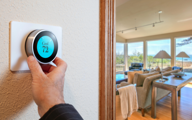 Smart thermostat benefits automated sep